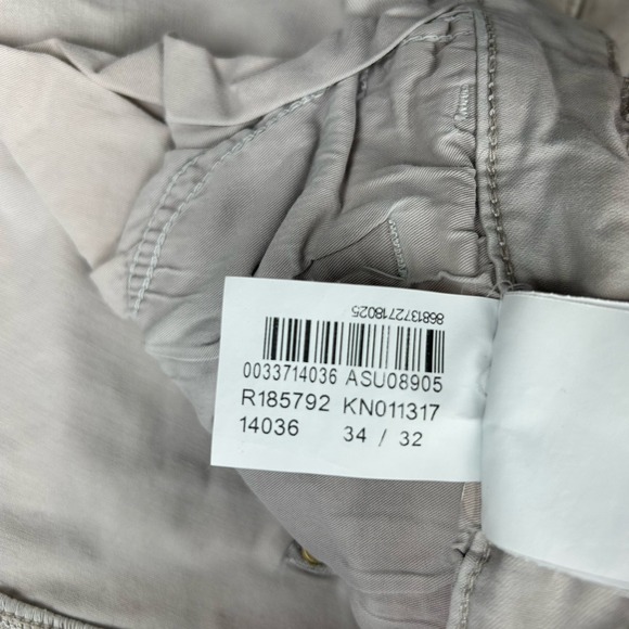 Mavi Jeans Matt Relaxed Straight Leg Pants Mens 34x31 Light Beige Khaki - Picture 12 of 16